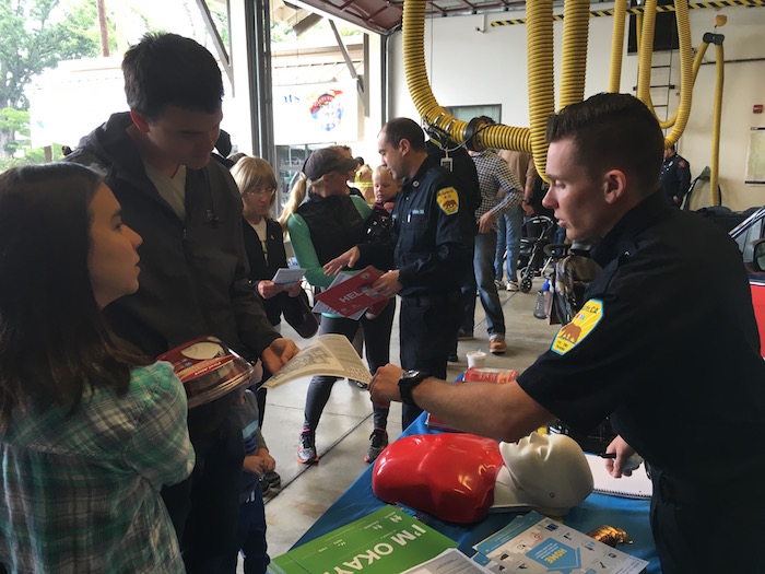 MySafe:California collaborated in the creation of a safety fair with the Calistoga Fire Department
