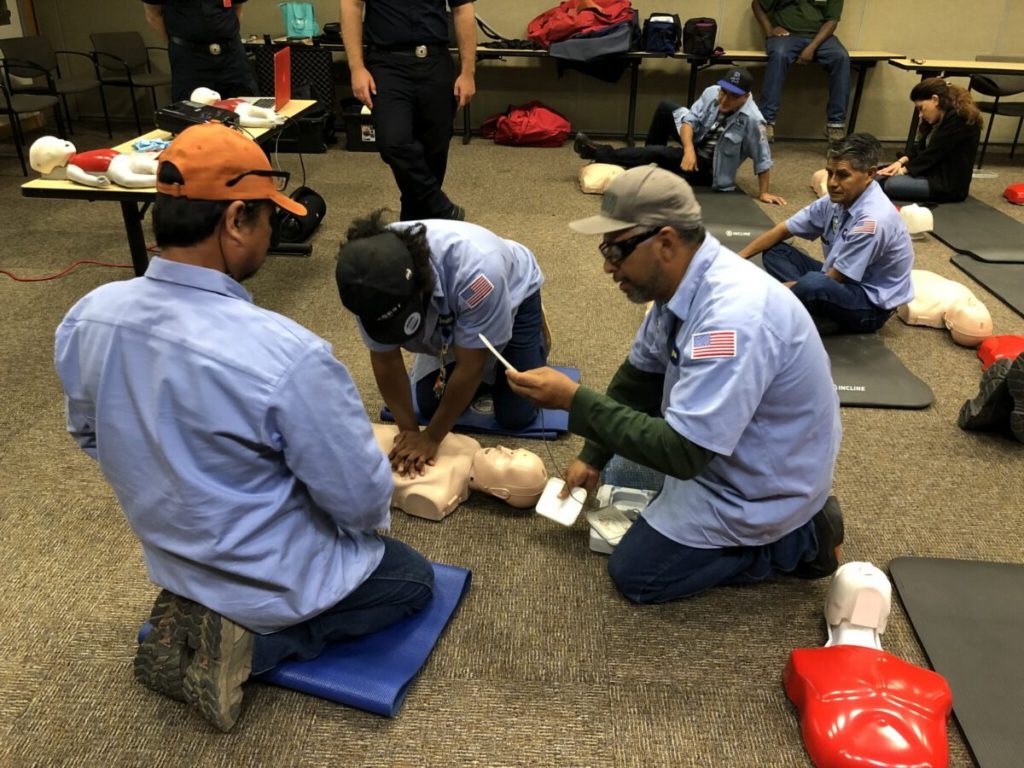 Glendale City Employees learn CPR